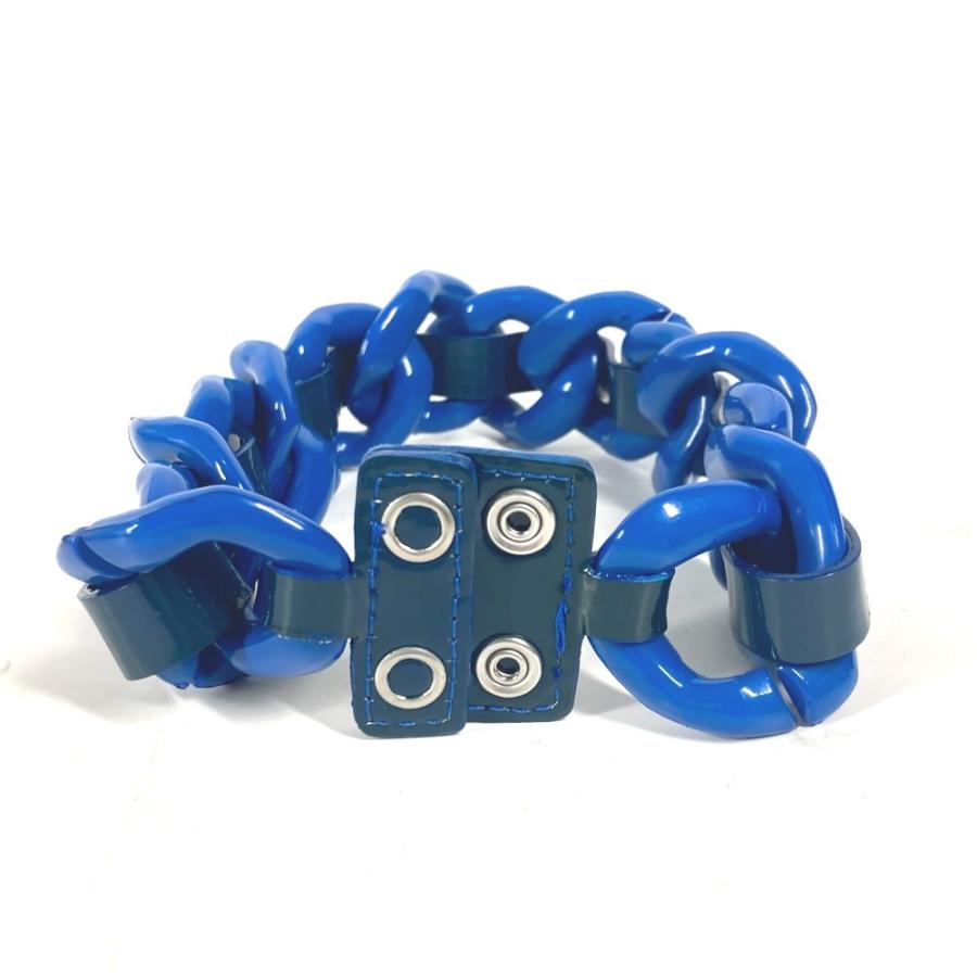 美品 VERSUS ヴェルサス チェーンネックレス アクセサリー ヴェルサーチ VERSACE ネックレス ブルー ユニセックス【中古】 |  | 01