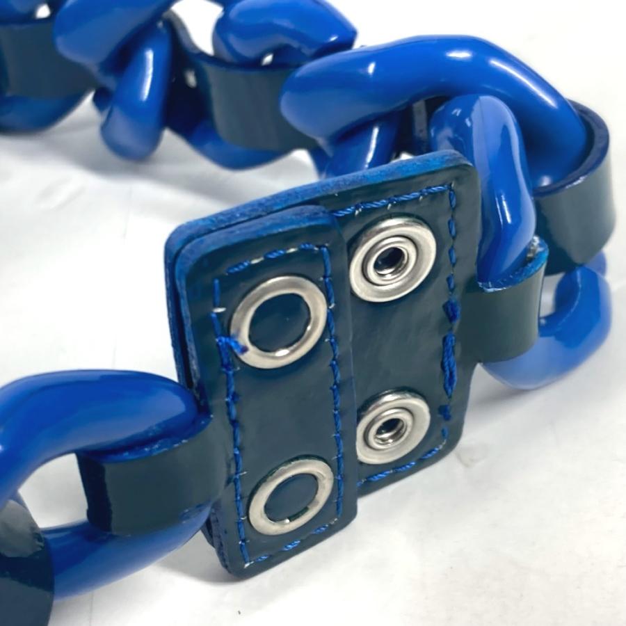 美品 VERSUS ヴェルサス チェーンネックレス アクセサリー ヴェルサーチ VERSACE ネックレス ブルー ユニセックス【中古】 |  | 04