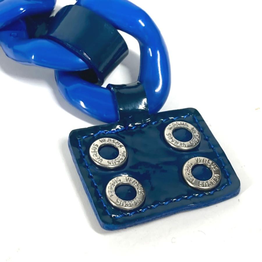 美品 VERSUS ヴェルサス チェーンネックレス アクセサリー ヴェルサーチ VERSACE ネックレス ブルー ユニセックス【中古】 |  | 07