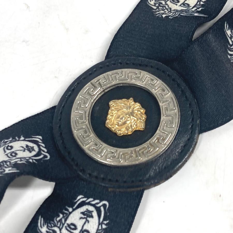 VERSACE ヴェルサーチ メデューサ ロゴ アクセサリー サスペンダー ブラック ユニセックス【中古】 |  | 04