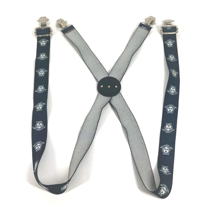 小物 versace vintage suspender VERSACE vintage サスペンダー メドゥーサ versace vintage suspender