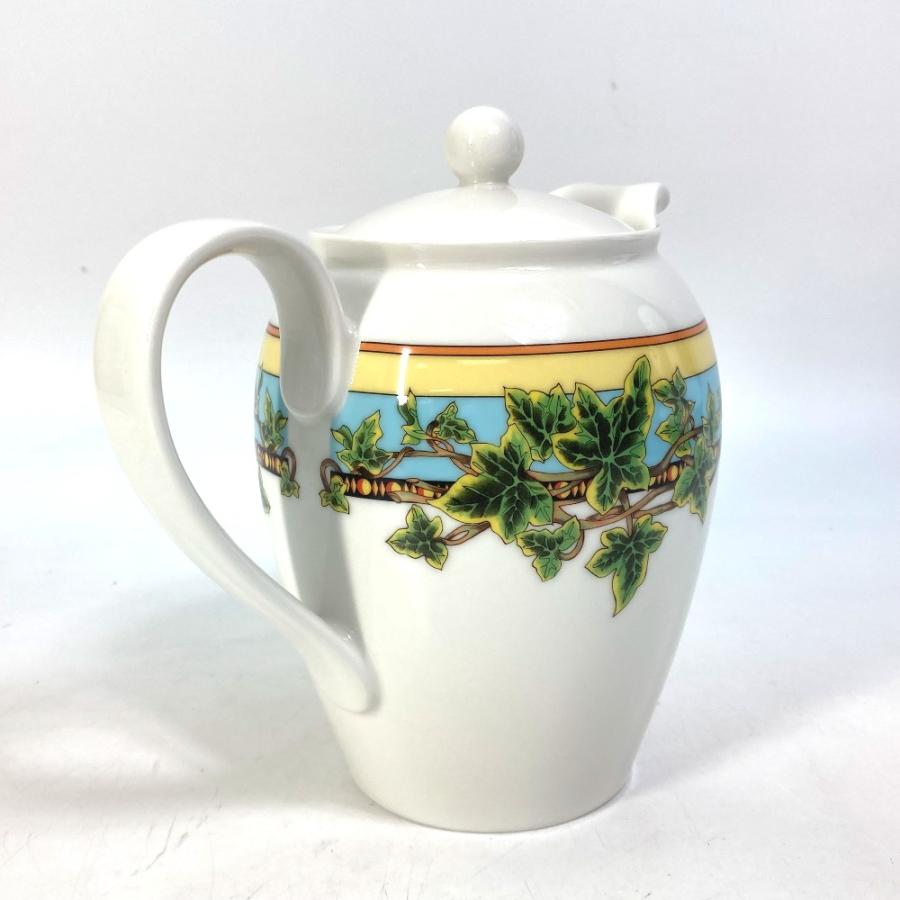 VERSACE ヴェルサーチ ローゼンタール Rosenthal ティーポット 食器 インテリア 雑貨 陶器 ホワイト レディース【中古】未使用の画像