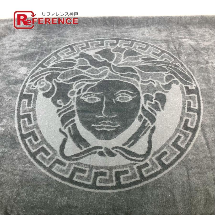 高級ヴェルサーチメデューサプリント 大判バスタオル バスタオル