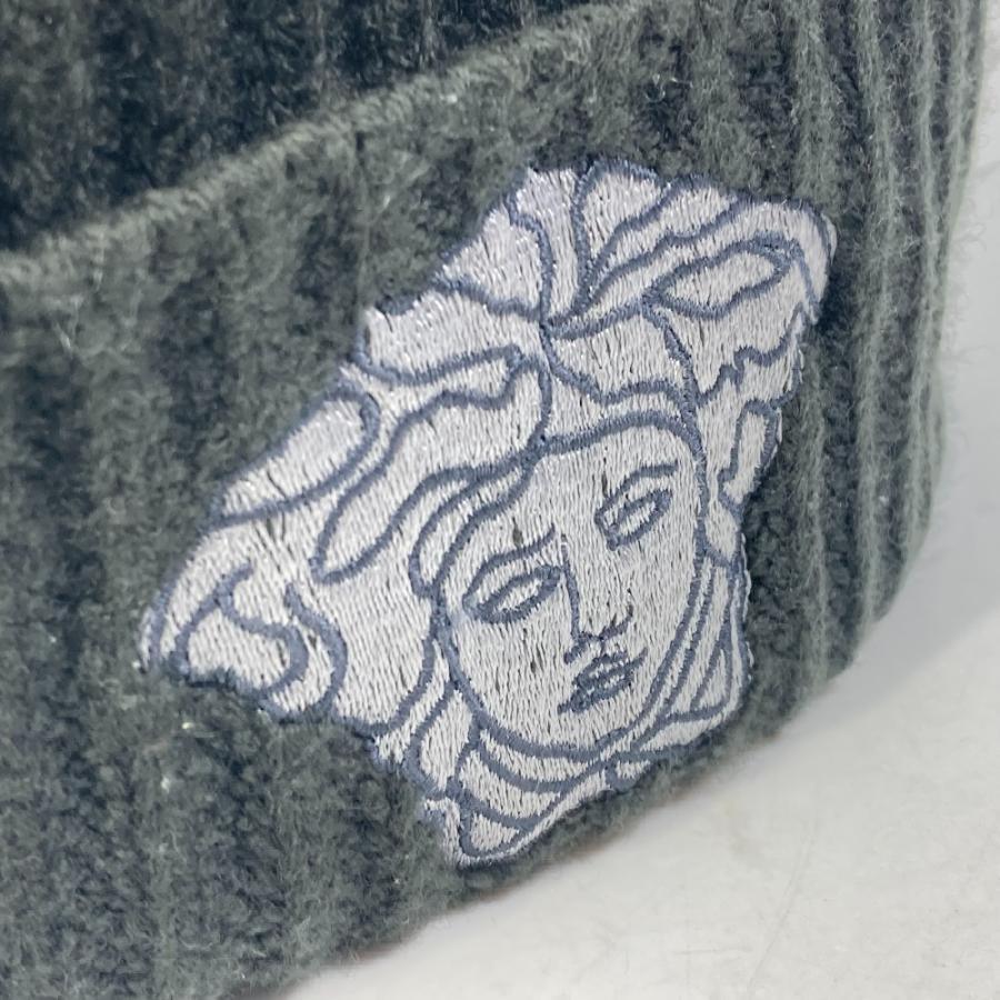VERSACE ヴェルサーチ メデューサ ビーニー ニットキャップ 帽子