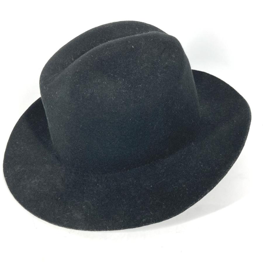 美品 VERSACE ヴェルサーチ ロゴ メデューサ 紐付き ハット帽 帽子 バケットハット ボブハット フェルトハット ハット ブラック【中古】 |  | 04