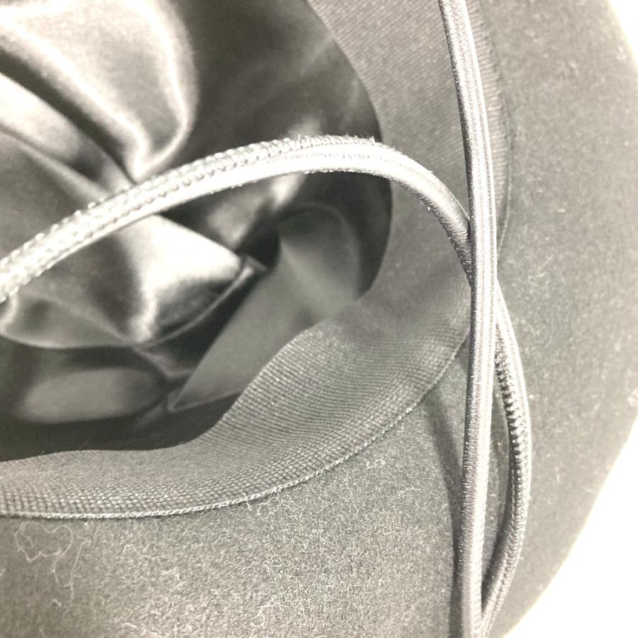 美品 VERSACE ヴェルサーチ ロゴ メデューサ 紐付き ハット帽 帽子 バケットハット ボブハット フェルトハット ハット ブラック【中古】 |  | 06