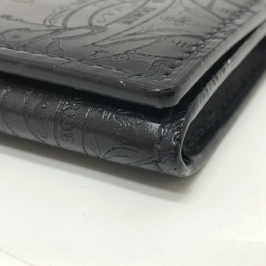 Berluti ベルルッティ カリグラフィ スクリット 名刺入れ カードケース ブラック メンズ【中古】 |  | 04