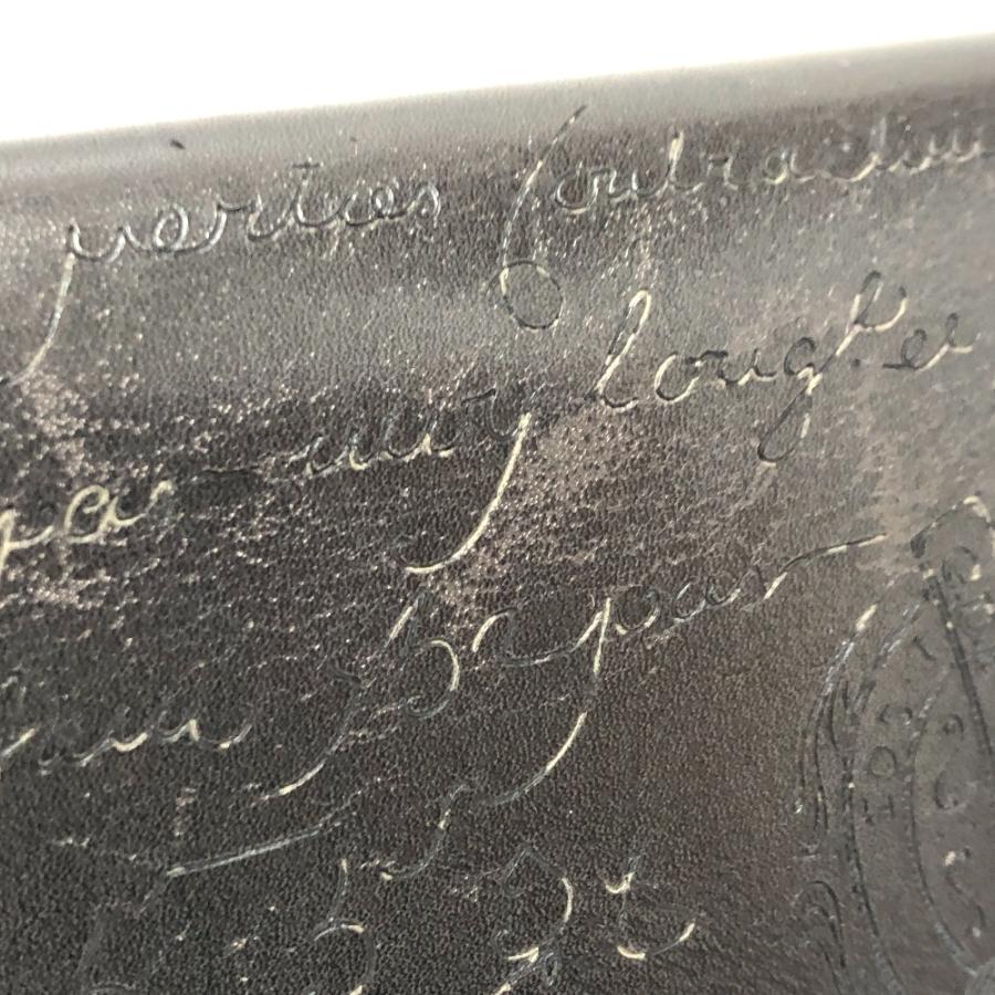 Berluti ベルルッティ カリグラフィ スクリット 名刺入れ カードケース ブラック メンズ【中古】 |  | 05