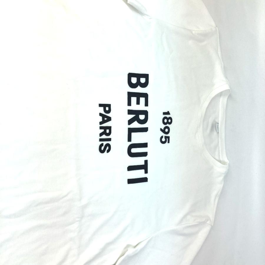 Berluti ベルルッティ ロゴ トップス アパレル 半袖Tシャツ コットン 