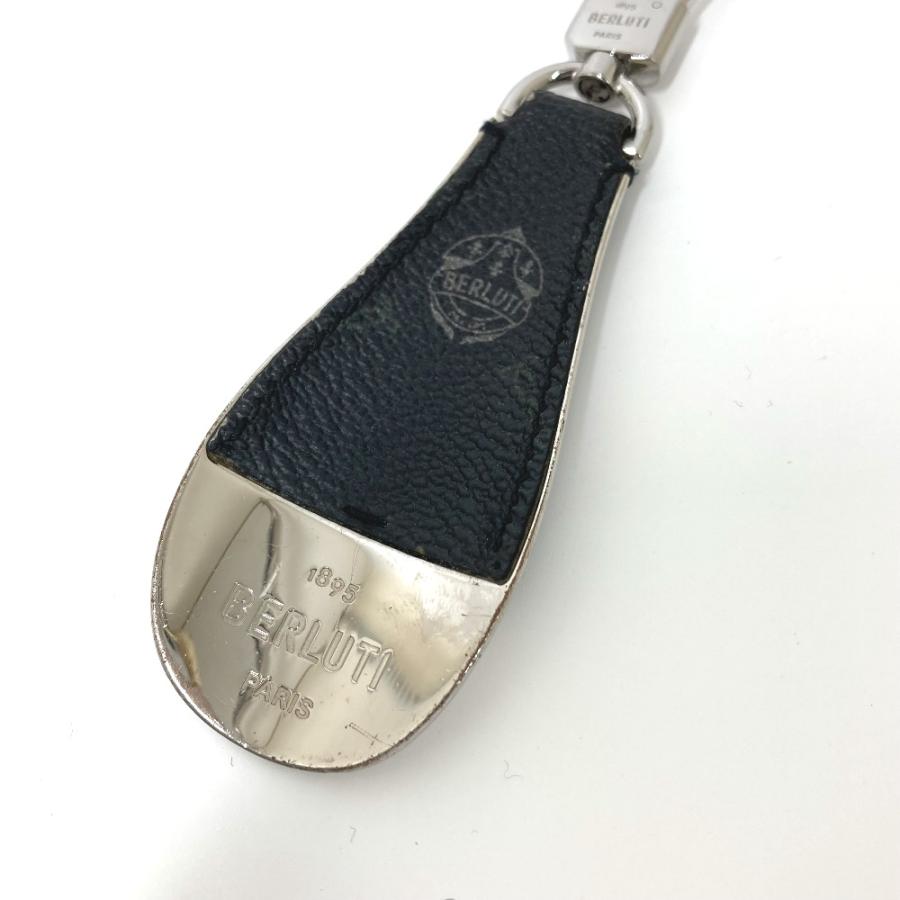 【美品！！】ベルルッティ シューホーン 靴ベラ カリグラフィー キーホルダー 極美品 定価8 2万 ベルルッティ 特注 カリグラフィースクリット