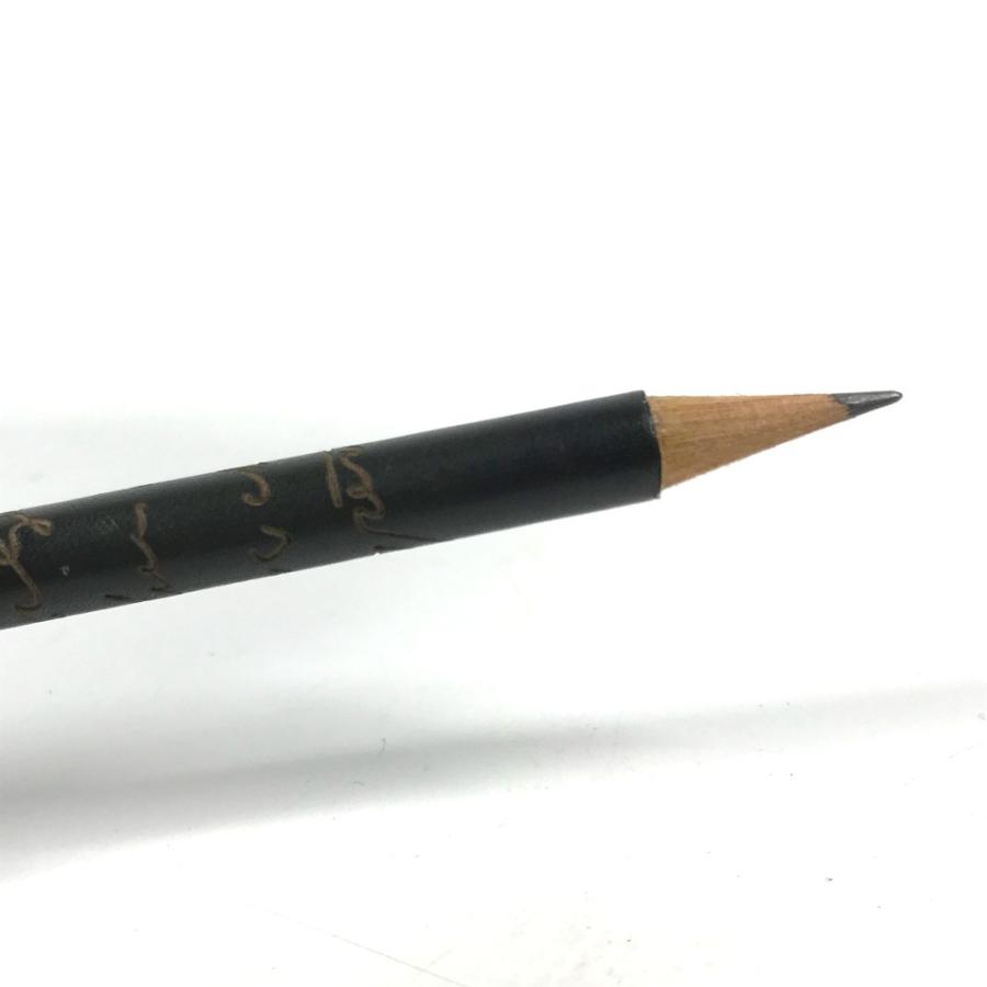 Berluti ベルルッティ カリグラフィ 鉛筆2本付き 筆箱 ステーショナリー ポーチ ケース ペンケース ブラウン メンズ【中古】