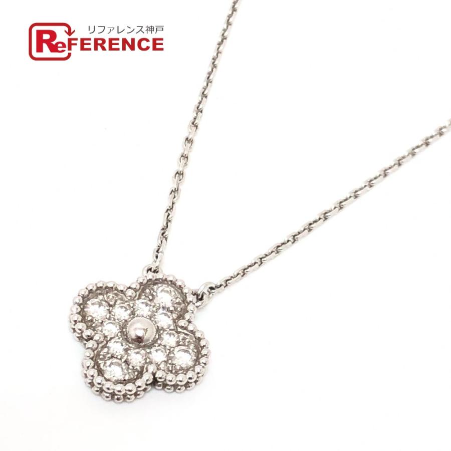 Van Cleef & Arpels ヴァンクリーフ＆アーペル ヴィンテージアルハンブラ ジュエリー パヴェダイヤ 旧金具 ネックレス レディース【中古】 | 