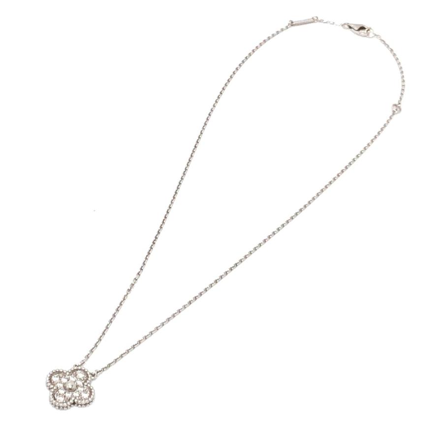 Van Cleef & Arpels ヴァンクリーフ＆アーペル ヴィンテージアルハンブラ ジュエリー パヴェダイヤ 旧金具 ネックレス レディース【中古】 |  | 03