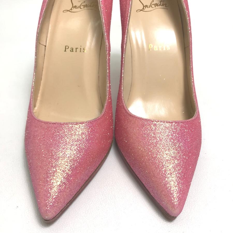4年保証』 Christian Louboutin クリスチャンルブタン グリッター