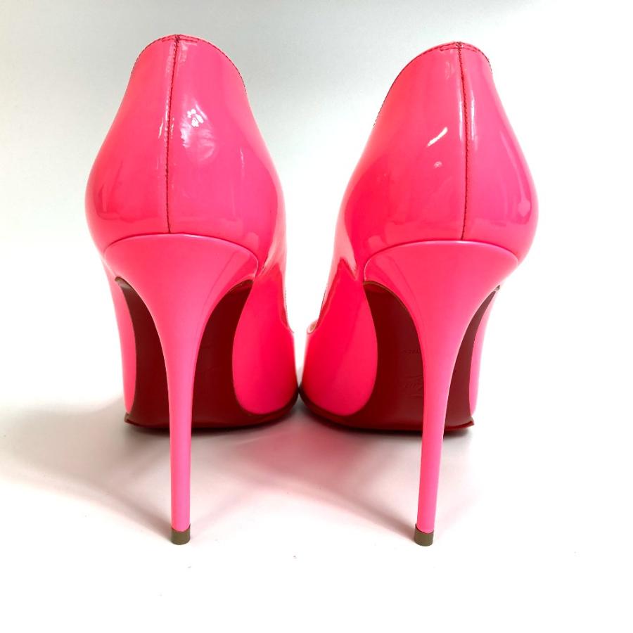Christian Louboutin クリスチャンルブタン 3140495 ピガール フォリーズ エナメル パンプス パテントレザー 蛍光ピンク【中古】新品同様 | Christian Louboutin | 03