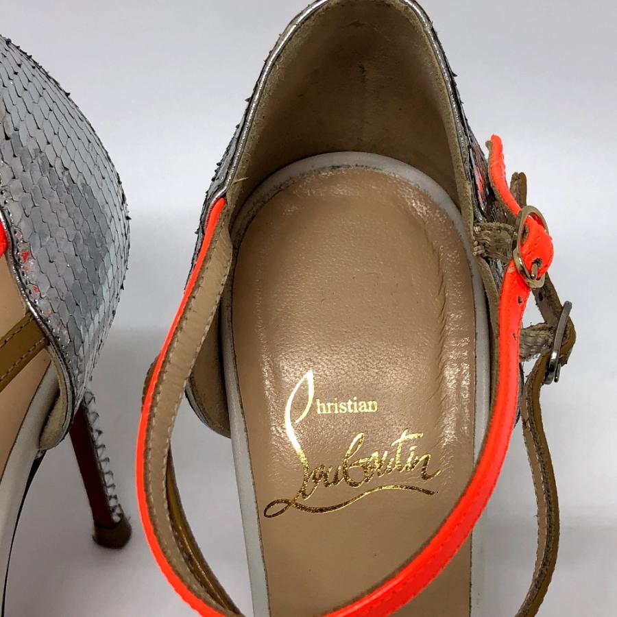 Christian Louboutin クリスチャンルブタン アンクルストラップ 靴 アパレル小物 パンプス マルチカラー レディース【中古】 | Christian Louboutin | 03