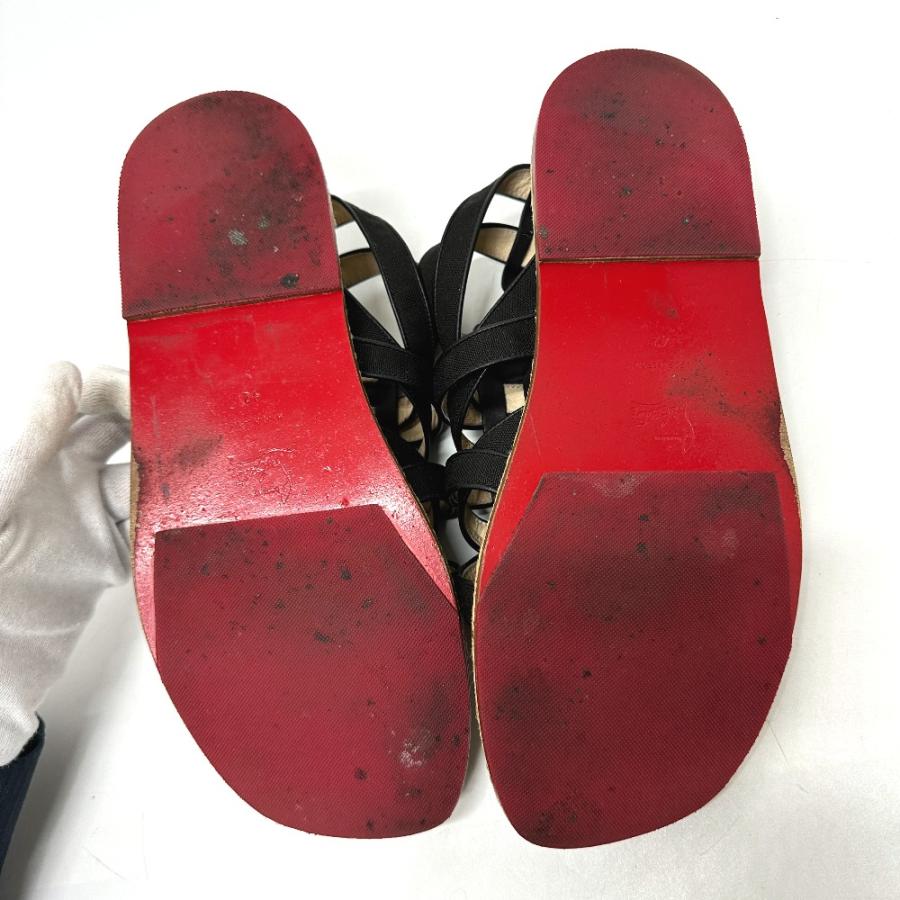 Christian Louboutin クリスチャンルブタン グラディエータ― サンダル ブラウン メンズ【中古】 | Christian Louboutin | 07
