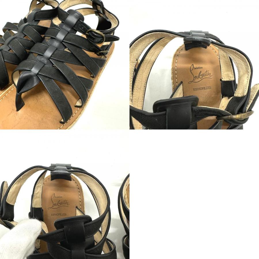 Christian Louboutin クリスチャンルブタン グラディエータ― サンダル ブラウン メンズ【中古】 | Christian Louboutin | 09