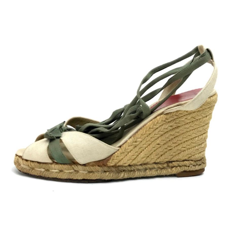 Christian Louboutin クリスチャンルブタン ウェッジソール レース