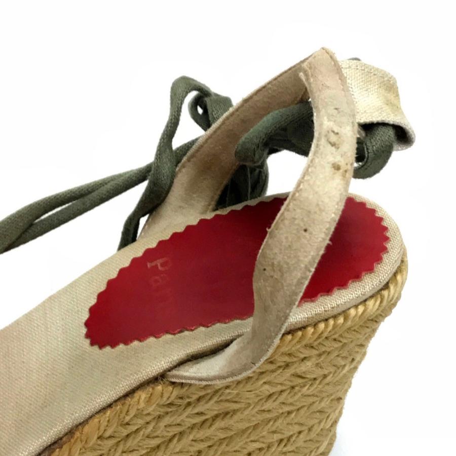 Christian Louboutin クリスチャンルブタン ウェッジソール レース  