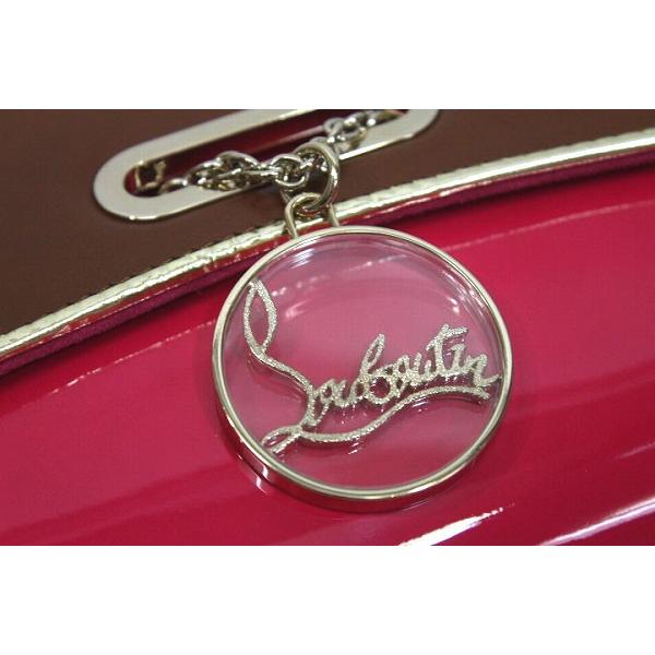 バイカラー Christian リビエラ バイカラー レディース Louboutin 中古 1 リファレンス クリスチャンルブタン Louboutin クラッチバッグ ブラウン 新品同様 コレクション