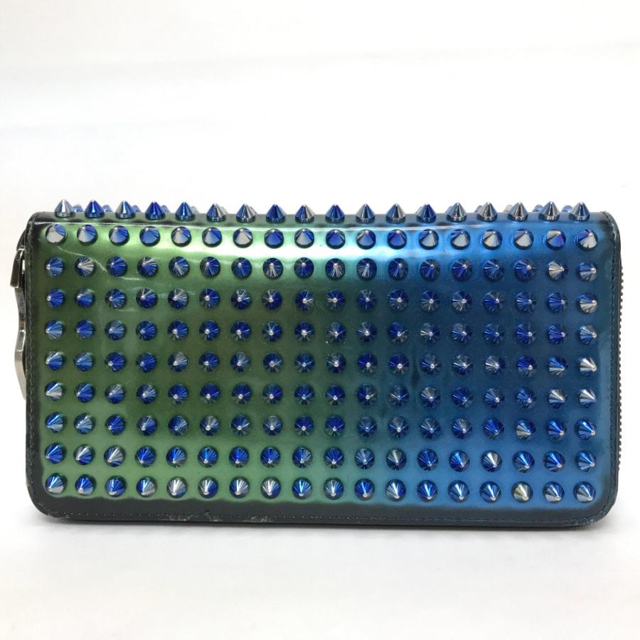 Christian Louboutin ルブタン 3155047 長財布 パネトーネ スパイク 
