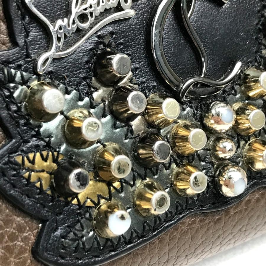 Christian Louboutin クリスチャンルブタン 1175060 スタッズ ロゴ  