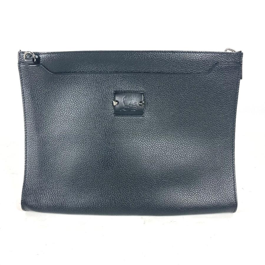 Christian Louboutin クリスチャンルブタン ロゴ SKY スカイ 2WAYバッグ クラッチバッグ ポーチ カバン ショルダーバッグ【中古】 | Christian Louboutin | 01