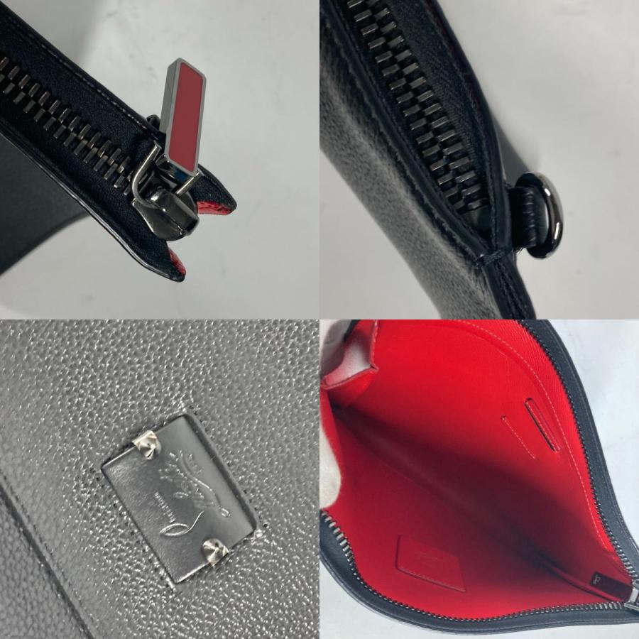 Christian Louboutin クリスチャンルブタン ロゴ SKY スカイ 2WAYバッグ クラッチバッグ ポーチ カバン ショルダーバッグ【中古】 | Christian Louboutin | 08