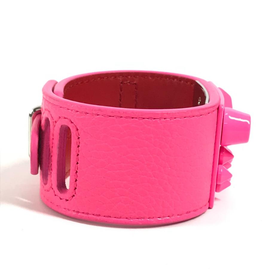 未使用 Christian Louboutin クリスチャンルブタン 3225023 ロゴ バングル アクセサリー W CARASKY ブレスレット ピンク 【中古】 | Christian Louboutin | 02