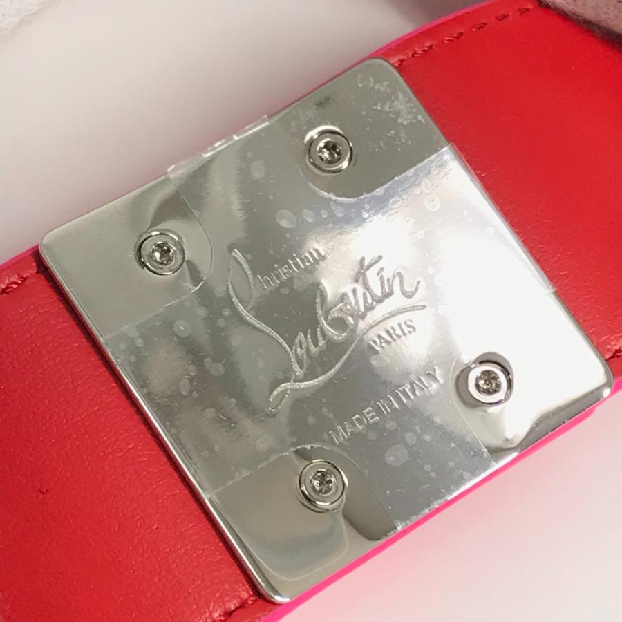 未使用 Christian Louboutin クリスチャンルブタン 3225023 ロゴ バングル アクセサリー W CARASKY ブレスレット ピンク 【中古】 | Christian Louboutin | 07