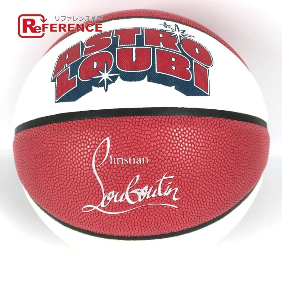 Christian Louboutin クリスチャンルブタン ロゴ バスケットボール インテリア オブジェ 置物  ボール レッド ユニセックス【中古】 | Christian Louboutin
