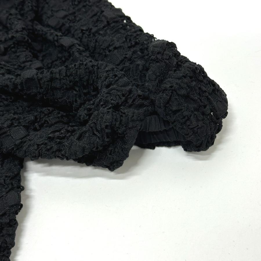 未使用 JILLSTUART ジルスチュアート 092-3260008 シュリンクジャージー レース アパレル トップス＆スカート セットアップ 黒色【中古】 | JILL STUART | 05