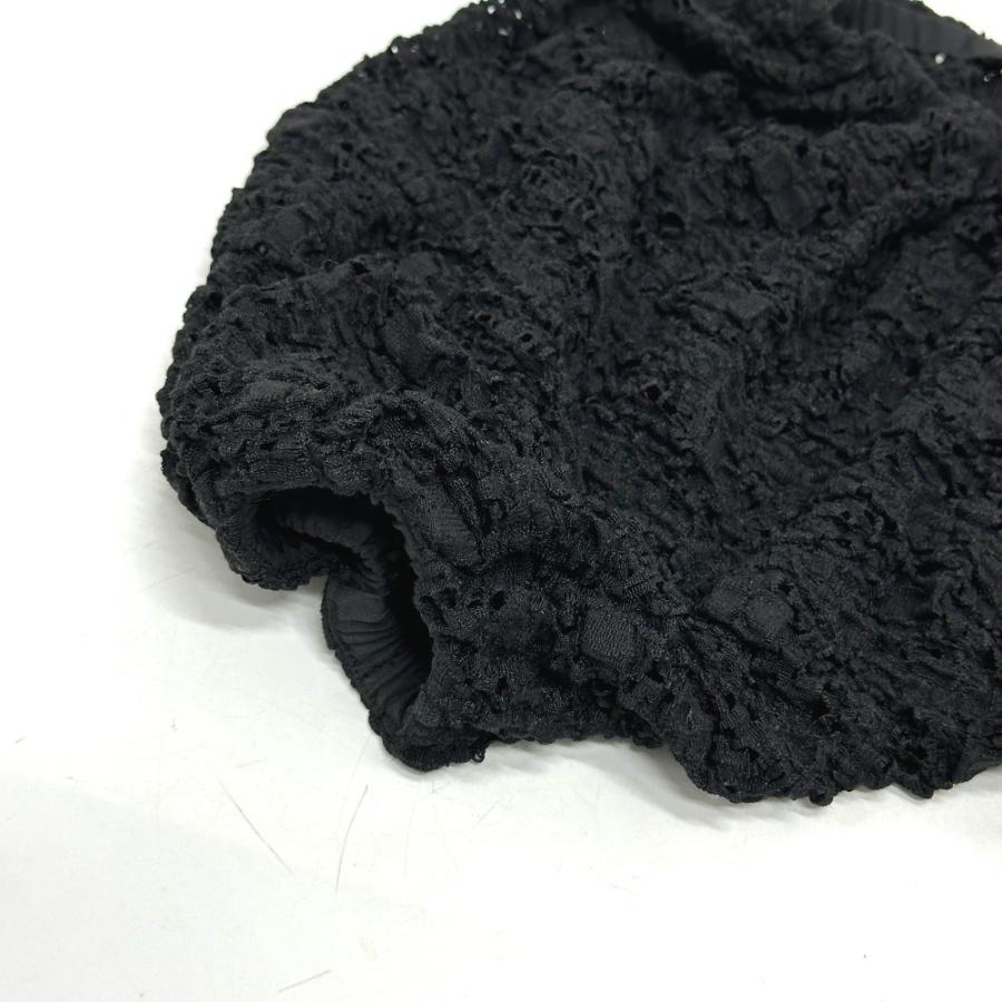 未使用 JILLSTUART ジルスチュアート 092-3260008 シュリンクジャージー レース アパレル トップス＆スカート セットアップ 黒色【中古】 | JILL STUART | 06