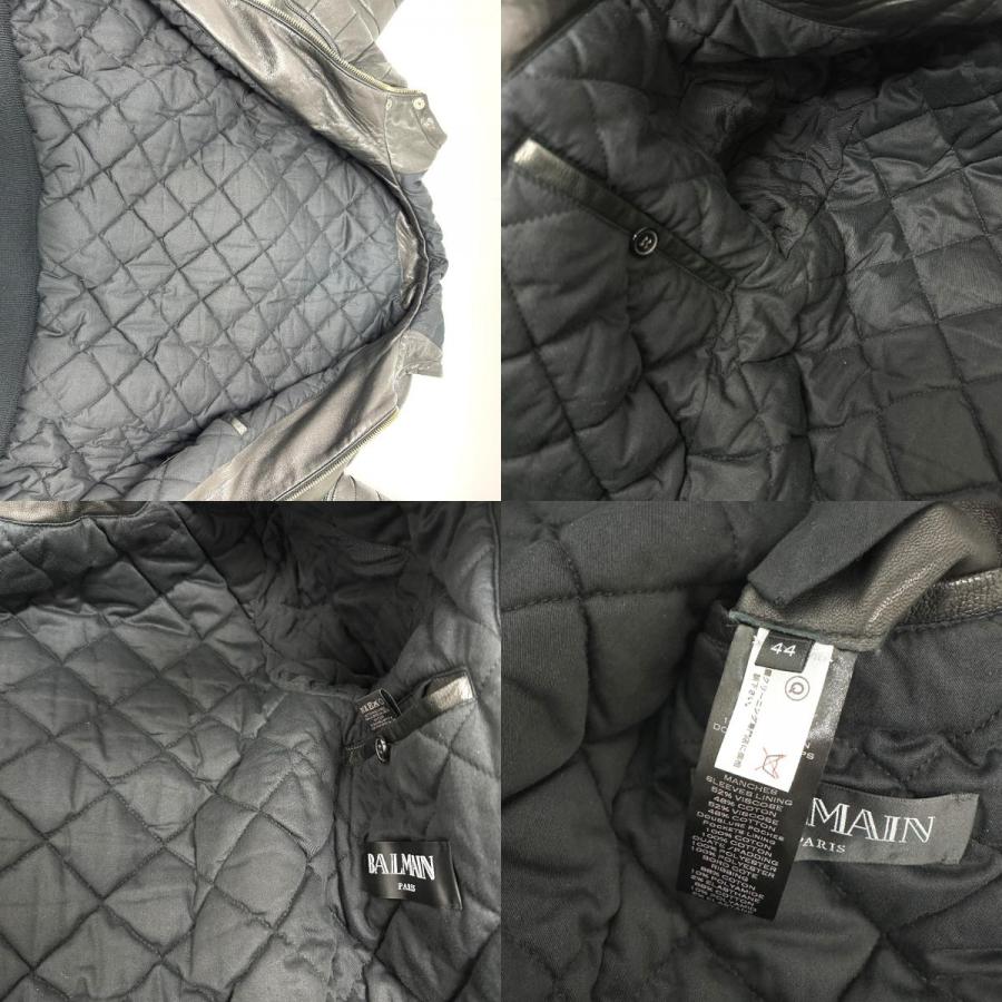 BALMAIN（バルマン） フーデッド ライダース アアパレル ジャケット 