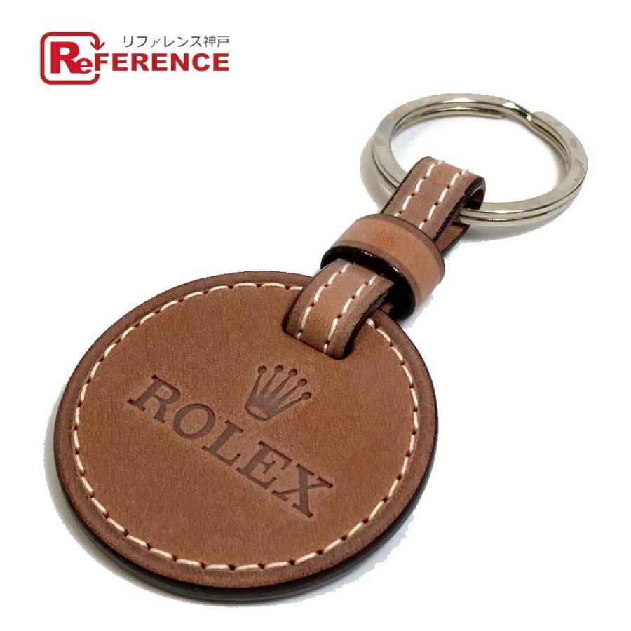 ROLEX ロレックス ロゴ ノベルティ 非売品 キーホルダー レザー ブラウン ユニセックス【中古】  :1100157-20878-15:リファレンス コレクション - 通販 - Yahoo!ショッピング