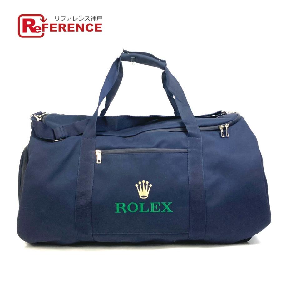 ROLEX ブラック ボストンバッグ ロレックス ROLEX ボストンバッグ ボストン