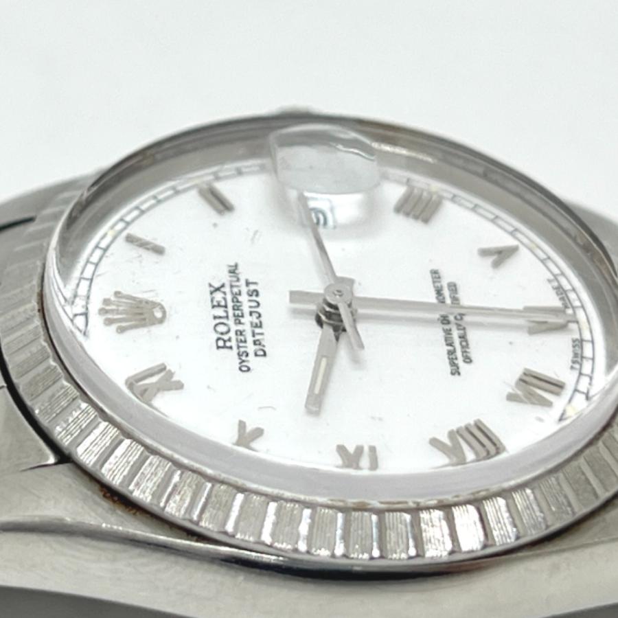 ROLEX（ロレックス） 16030 デイトジャスト 自動巻き 腕時計 シルバー メンズ【中古】 : リファレンス コレクション - 通販 ...