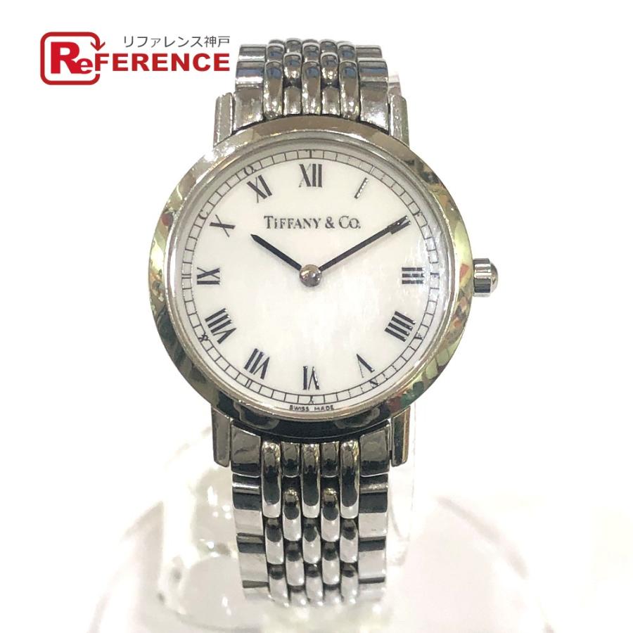 TIFFANY&Co. ティファニー Ｍ1510 クラシック  クォーツ ラウンド 2針 アナログ 腕時計 シルバー レディース【中古】 | TIFFANY&Co.