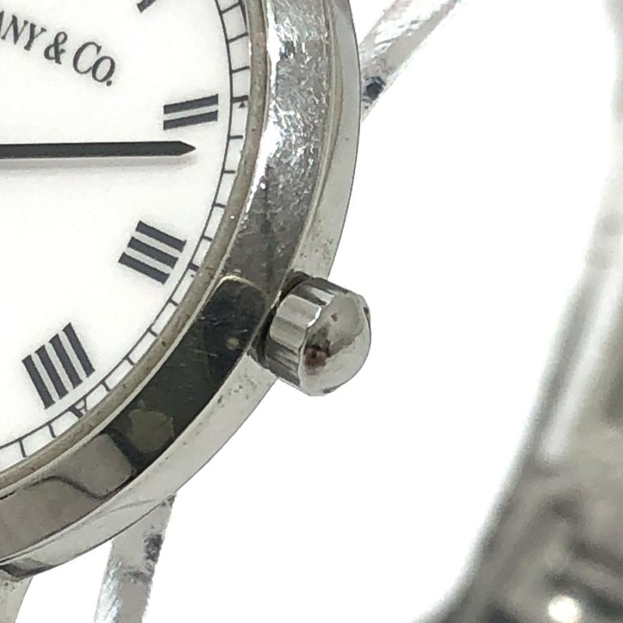 TIFFANY&Co. ティファニー Ｍ1510 クラシック  クォーツ ラウンド 2針 アナログ 腕時計 シルバー レディース【中古】 | TIFFANY&Co. | 04