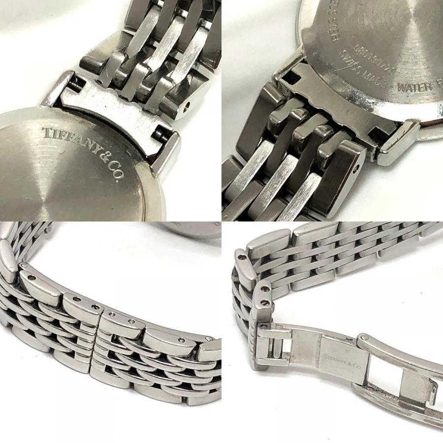 TIFFANY&Co. ティファニー Ｍ1510 クラシック  クォーツ ラウンド 2針 アナログ 腕時計 シルバー レディース【中古】 | TIFFANY&Co. | 08