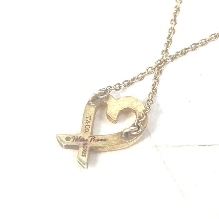 TIFFANY&Co. ティファニー ラビングハート ペンダント チェーン アクセサリー ネックレス シルバー レディース【中古】 | TIFFANY&Co. | 04
