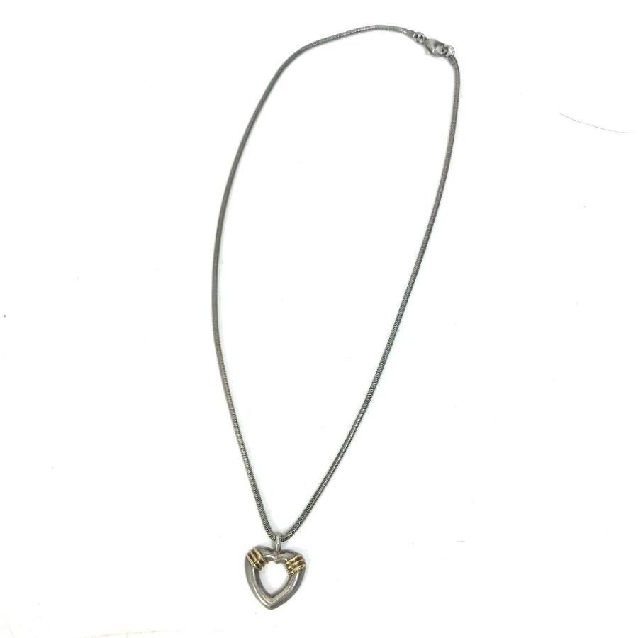 TIFFANY&Co. ティファニー ハート ペンダントトップ ネックレス シルバー レディース【中古】 | TIFFANY&Co. | 01