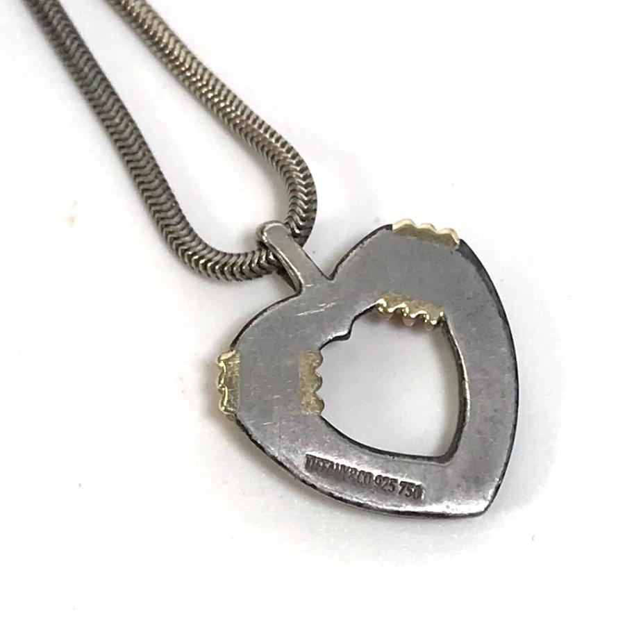 TIFFANY&Co. ティファニー ハート ペンダントトップ ネックレス シルバー レディース【中古】 | TIFFANY&Co. | 06