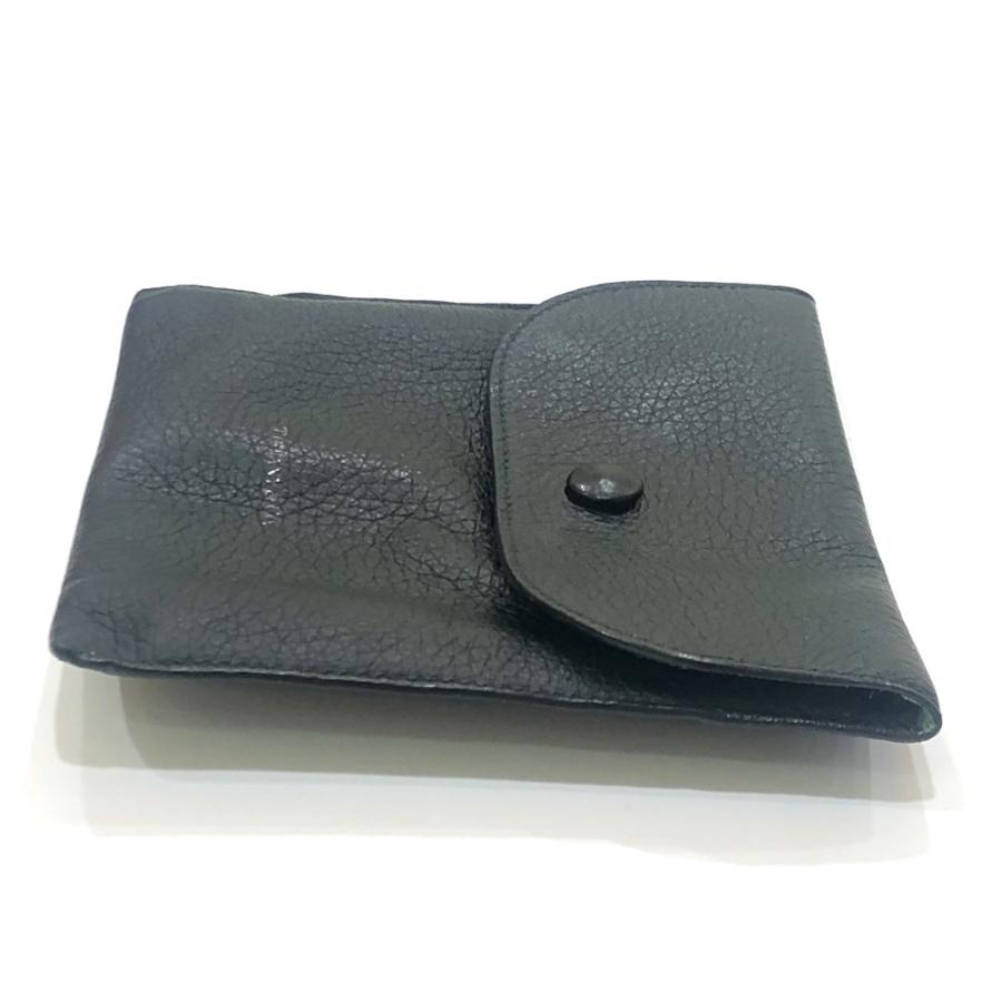 TIFFANY&Co. ティファニー 小物 雑貨 小物収納 マルチポーチ ロゴ スクエア フラット ポーチ ブラック レディース【中古】 | TIFFANY&Co. | 03