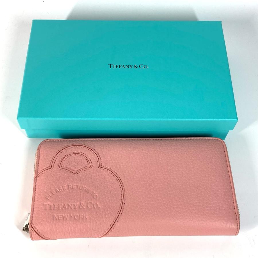 TIFFANY & CO. ジップウォレット美品
