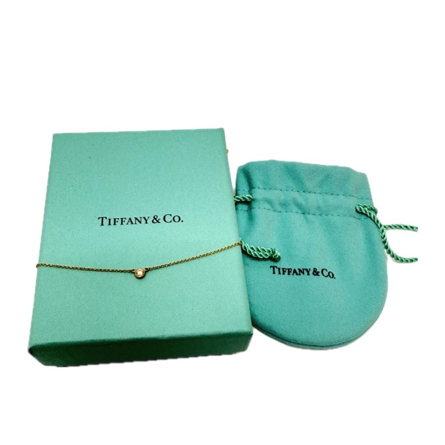 TIFFANY&Co. ティファニー K18YG 1Pダイヤ バイザヤード エルサペレッティ アクセサリー ジュエリー ネックレス ゴールド 【中古】 | TIFFANY&Co. | 08