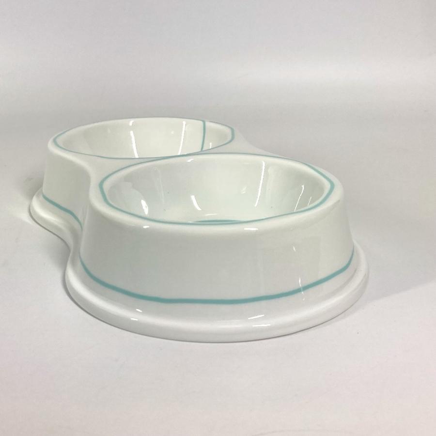 TIFFANY&Co. 未使用 ティファニー ダブル キャットボウル ペット