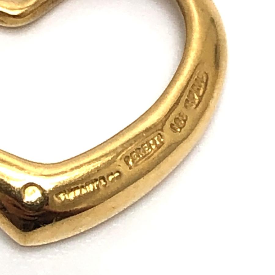 TIFFANY&Co. ティファニー K18 オープンハート アクセサリー ジュエリー ネックレス ペンダントトップ ゴールド レディース【中古】 | TIFFANY&Co. | 06