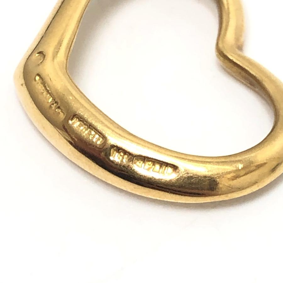 TIFFANY&Co. ティファニー K18 オープンハート アクセサリー ジュエリー ネックレス ペンダントトップ ゴールド レディース【中古】 | TIFFANY&Co. | 07